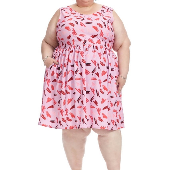 Rachel Antonoff Dresses & Skirts - 💄 lipstick swatch dress size 20W